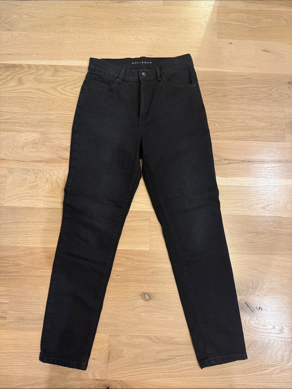 Black High-Rise Women’s Mom Jeans